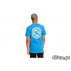 T-SHIRT DC SHOES CIRCLE STAR FB SS 2 AZUL